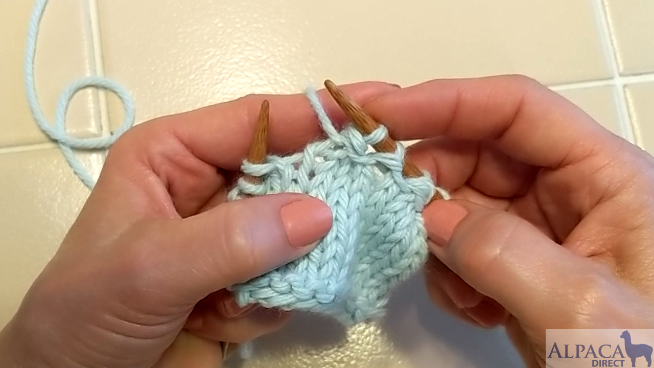 SK2P (Slip, Knit 2 Together, Pass Slip Stitch Over) Knitting Tutorial