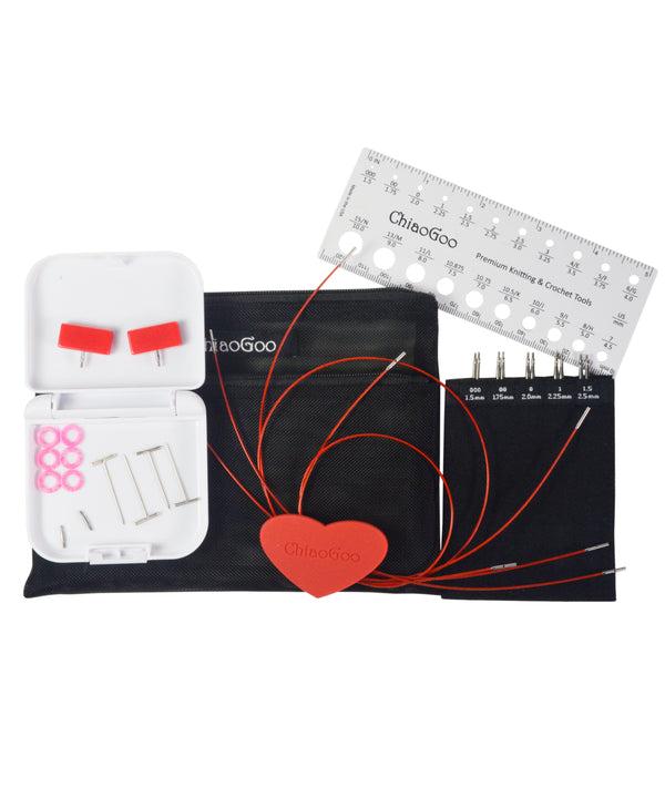 ChiaoGoo Twist Red Lace Interchangeable Knitting Needle Set Review