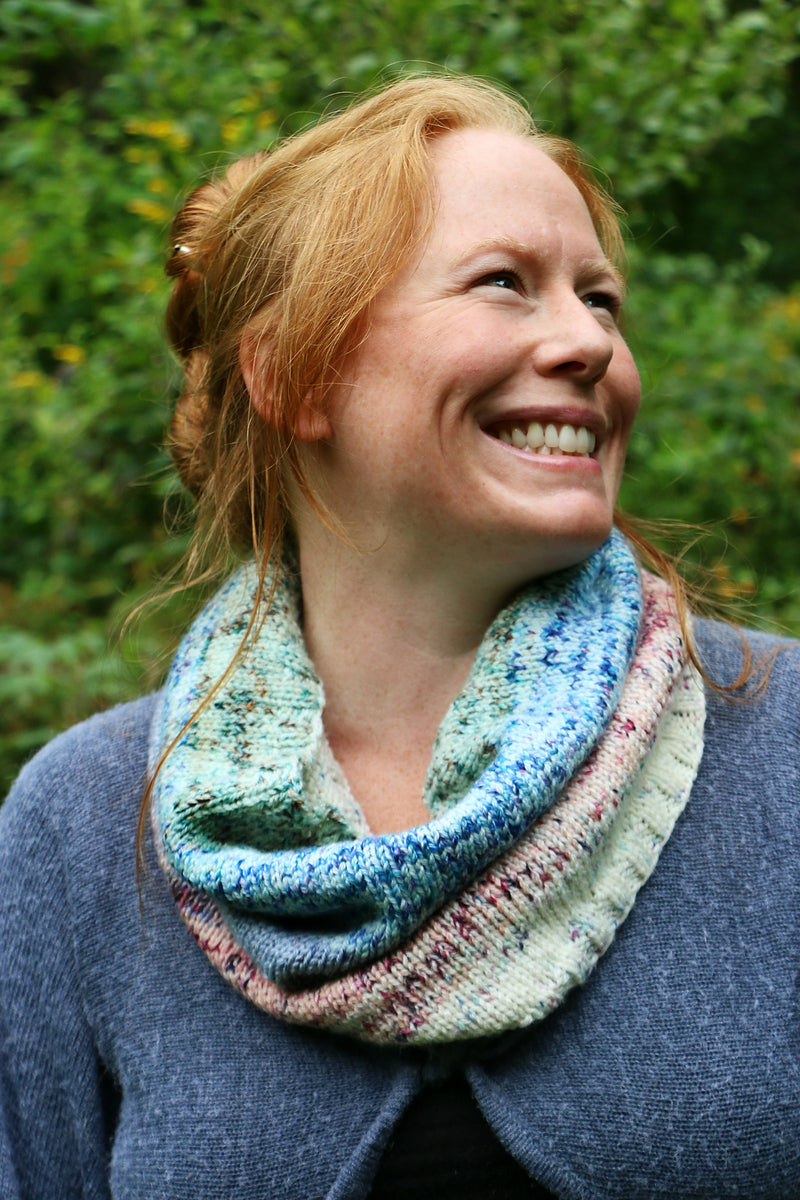 Color Drift Cowl by Stephanie Shiman