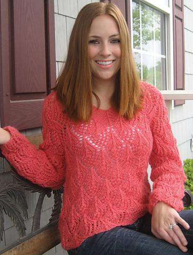 Clamshell Sweater by Universal Yarn