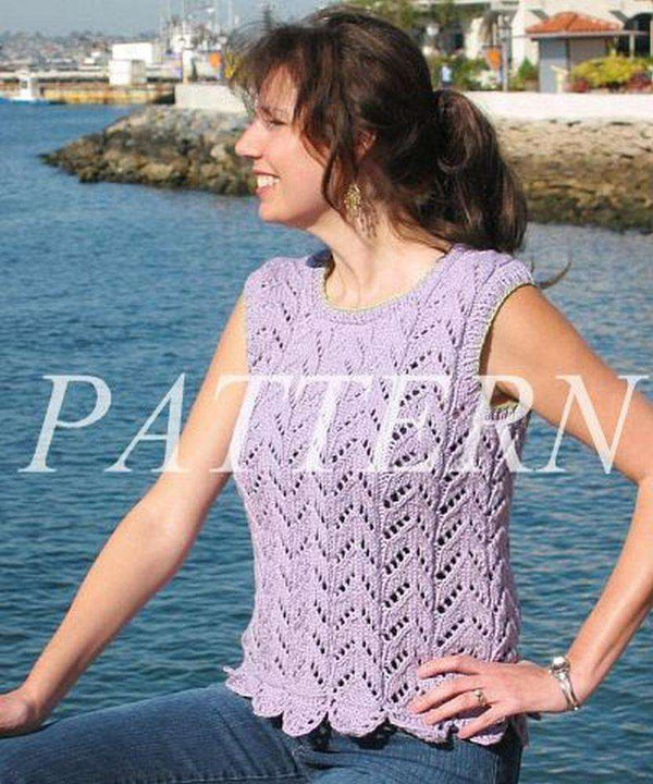 Misti Alpaca Lili Too Vest Pattern | Alpaca Direct