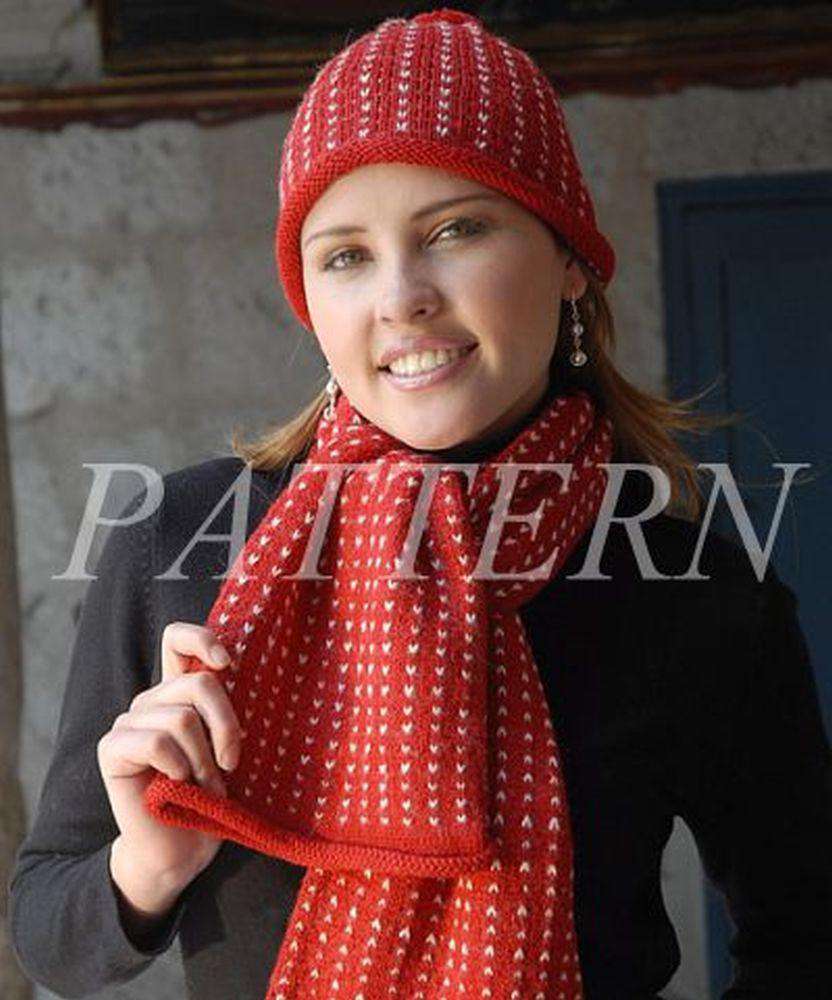 Free Scarf And Beanie Knitting Pattern For Women