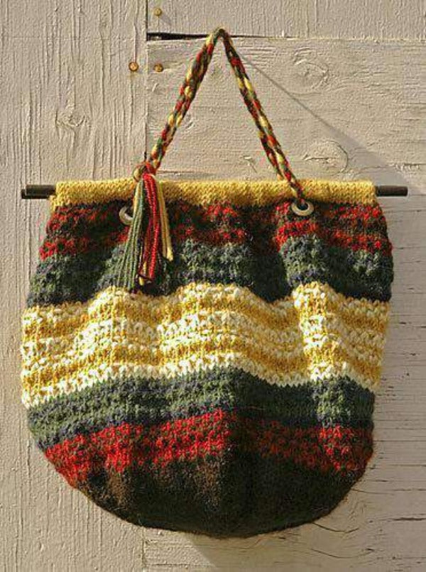 Sarape Shopper Bag by Cirilia Rose *Free Pattern